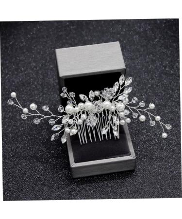 Hair Clips Hair Combs Slides Clips Bridal Flower Hair Pins for Girls Women Hair Accessories - Buy Online on GoSupps.com