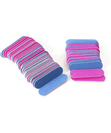 Tyatocepy 300 Pieces Nail Files Double Colour Mini Buffer Sanding 180/240 Disposable Manicure Tools - Buy Online on GoSupps.com