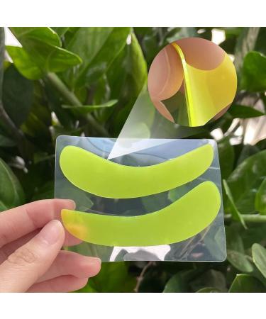 PERMANIA 3-in-1 Silicone Lash Lift Pads & Reusable Eye Patches for DIY Eyelash Perm Kit - Yellow - Buy Online on GoSupps.com