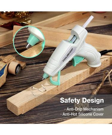 HAUSHOF Mini Hot Glue Gun Kit | 20-Piece Set for Home Decoration, Crafts, and Repairs | 20W 120V - Buy Online on GoSupps.com