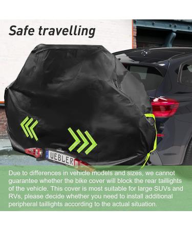420D Heavy Duty Ripstop Bike Cover for 2-4 Bicycles - Waterproof Outdoor Storage for Car, Truck, RV, SUV - All Seasons Protection - Buy Online on GoSupps.com