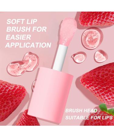 AKOFIC 6 Pcs Moisturizing Lip Gloss Fruity Lip Gloss Long Lasting Aqueous Plumping Colored Lip Oil Moisturizing Lip Gloss Set for Women and Girls Lip Care - Buy Online on GoSupps.com