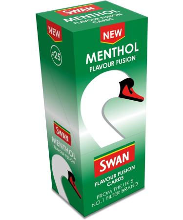 Swan Menthol Flavour Cards Infusions - Box of 25 - Buy Online on GoSupps.com