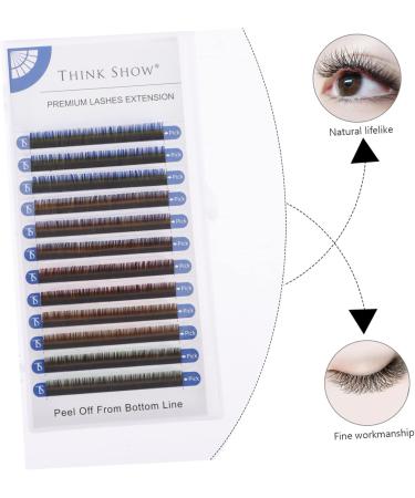 minkissy 1 Set Fake Eyelashes Artificial Eyelashes End Fake Eyelash Reusable Black Eyelashes Colored Lash Extensions Adhesives False Eyelashes Curly Eyelashes Fiber Soft 3d Cosmetic - Buy Online on GoSupps.com