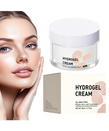 Ziennhu Hydrogel Cream 50 ml Facial Hydrogel Cream 50 ml Facial Brightening Cream | Moisturizing Facial Repair Product Nutri-Rich Lotion for Dry Skin for Adults