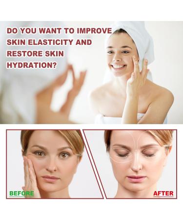 Collagen Film Collagen Under Eye Mask for Moisturizing Reducing Fine Lines Face Moisturizer for Forehead and Cheeks 3Pieces - Buy Online on GoSupps.com