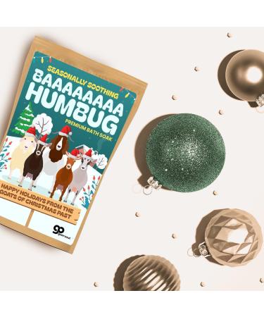 Goats of Christmas Past Bath Soak - Premium Sea Salt Gift for Teens | Funny Christmas Gag Gift for Boys & Girls | Perfect Stocking Stuffer for Animal Lovers & Goat Farmers - Buy Online on GoSupps.com