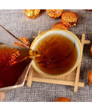 HQZM Yunnan Menghai Thee District Security Pu er Risp Tea Sensitive Green Mini Tuo tea 500g 1764oz - Buy Online on GoSupps.com