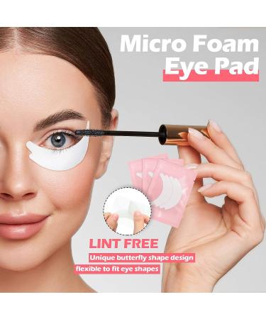 200 Pairs Leelosp Microfoam Eye Pads - White Gel Pads for Eyelash Extensions | Lash Extension Supplies Kit - Buy Online on GoSupps.com