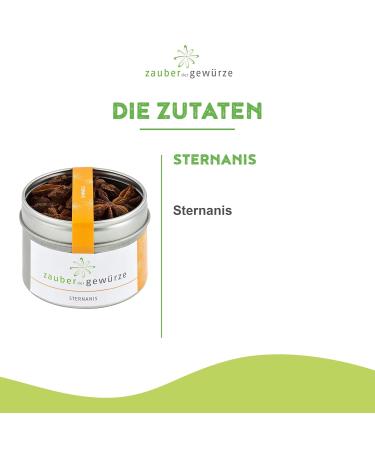 Premium Stern Anise Magic of Spices for Cooking Baking & Decoration 25g Aroma Can International Shipping - Buy Online on GoSupps.com