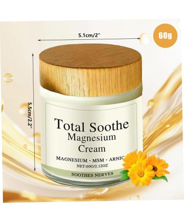 Cr me de magn sium m lange de nutriments apaisants Cr me magn sium pour les pieds absorption rapide et non grasse prend soin des muscles des poignets genoux pieds et articul - Buy Online on GoSupps.com