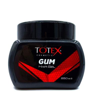 Totex Hair Styling Gum Gel - Ultra Strong Edge Control Red Hair Gel 250ml | International Shipping Available - Buy Online on GoSupps.com