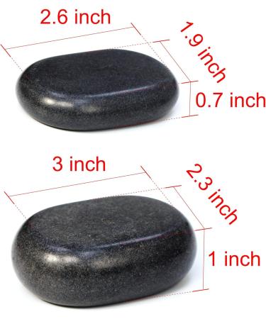 Master Massage Hot Stone Set - 18 Premium Massage Stones in Decorative Bamboo Box for Relaxation & Therapy - Buy Online on GoSupps.com