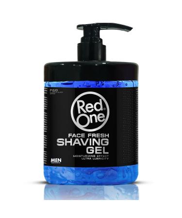 Redone Shaving Gel Face Fresh 1000 ml | Shaving Gel Transparent Men | No Foam | Ideal for Contours