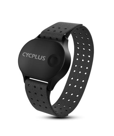 CYCPLUS Heart Rate Monitor Armband Waterproof Heart Rate Sensor for Men and Women, Bluetooth/ANT+