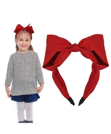 WLLHYF Red Bow Headband - Non-Slip Fashion Hair Accessory for Women, Valentine's Day Gift - Buy Online on GoSupps.com