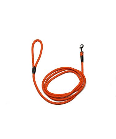 Leash - Rope leash with hand loop Basic 10mm 27 colours 7 lengths (3.00 m orange) 3.00 m orange