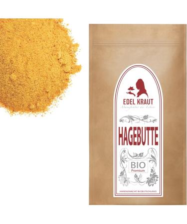 Organic Rosehip Powder 100g - Pure & Additive-Free | Noble Herb Premium Quality - Buy Online on GoSupps.com