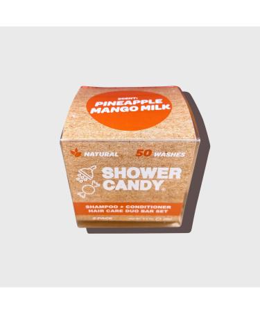 Hair Care Duo Set For Travel (Pineapple Mango Milk)