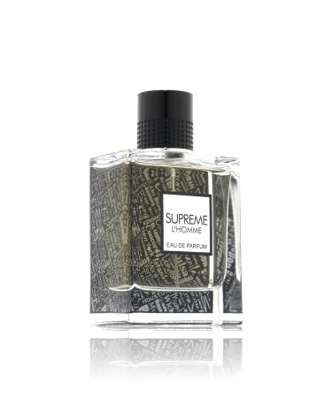 Fragrance World Supreme L'homme Eau De Parfum Spray for Men 3.4 Ounce Leather 3.4 Fl Oz (Pack of 1) - Buy Online on GoSupps.com