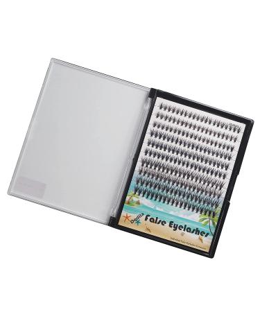 200Pcs Handmade False Eyelashes - 3D Volume D Curl 0.07mm Thickness Mixed Lengths 10-20mm - Premium Eye Lash Extensions - Buy Online on GoSupps.com