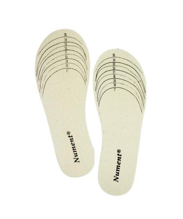 Nument Shoes Insoles for Kids Children Cotton Canvas Shoes Insole Double-Sided Cutting for Spring Autumn Winter Free Cut 1 Pair