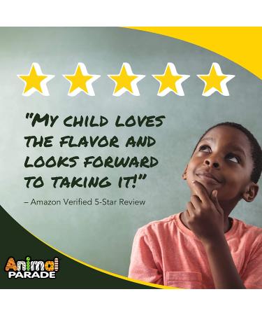 Nature's Plus Animal Parade Liquid Childrenâ€™s Multi-Vitamin - Tropical Berry 8 fl oz - Buy Online on GoSupps.com