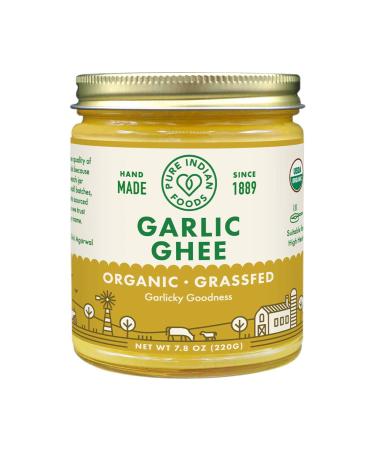 Pure Indian Foods Organic Garlic Ghee 7.8 oz (220 g)