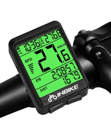 Bicycle computer wirelessly - Maozhbo Bicycle mileage Tachometer Tachometer IPX7 waterproof wheel computer with LCD display multi -function automatic waking up for children and adults - Buy Online on GoSupps.com
