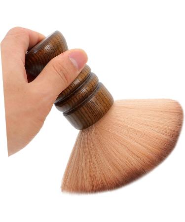 Premium Wooden Hair Cutting Brush - Bristle & Beard Cleaning Brush | Barber Tool for Broken Hair - Buy Online on GoSupps.com