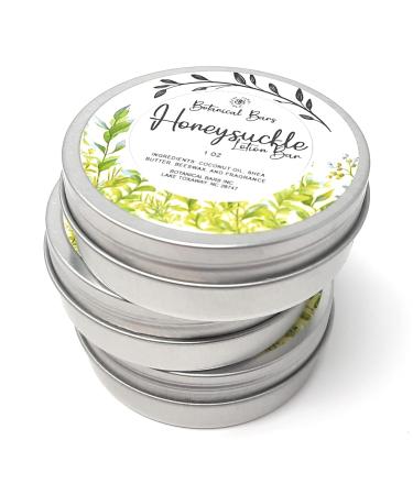 Floral Lotion Bar Set | 3 Natural 1oz Bars - Lavender Honeysuckle Clover & Honey | Ideal for International Shipping - Buy Online on GoSupps.com