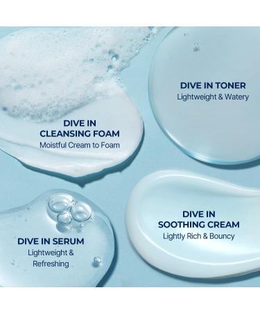 Torriden DIVE-IN Trial Kit | Hyaluronic Acid Skincare Set | Vegan & Hypoallergenic Korean 4-Step Regimen - Buy Online on GoSupps.com