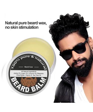 60g Beard Balm & Beard Care Set - Moisturizing Cream & Styling Butter for Men | Beard Mania - Buy Online on GoSupps.com
