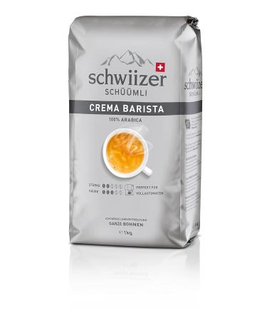 Buy Schwiizer Sch mli Crema Barista Whole Coffee Beans 1kg - UTZ Certified Smooth Taste Intensity 2/5 - Perfect for Coffee Lovers Worldwide - Buy Online on GoSupps.com