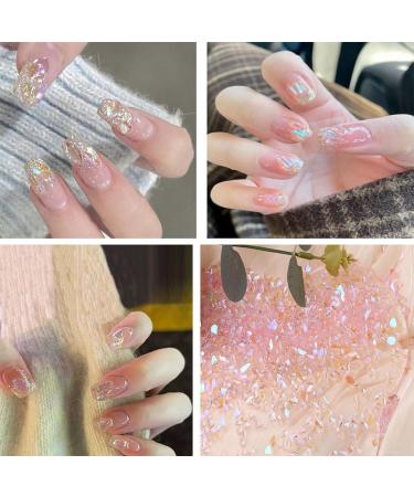 VBKITW 3PCS Nail Art Decoration Set | 150pcs 3D Charms - Hearts Bears Butterflies Flowers for Valentine's Day DIY Nail Designs - Buy Online on GoSupps.com