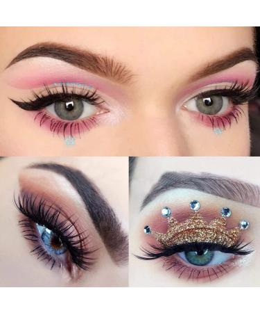 Evenden 3D Faux Eyelashes Handmade Luxurious Volume Natural False Eyelashes 5 Pairs with Tweezers 00 - Buy Online on GoSupps.com