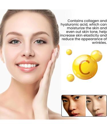  oihgerg 2Pcs Niacinamide Vitamin C Black Tube Skin Cream Five Vitamin C Simple Face Cream Multifunctional Smooth Moisturizing Niacinamide Makeup Cream - Buy Online on GoSupps.com