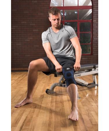 Pro-Tec Gel Force Knee Sleeve X-Large - Black | Athletics Support - Buy Online on GoSupps.com