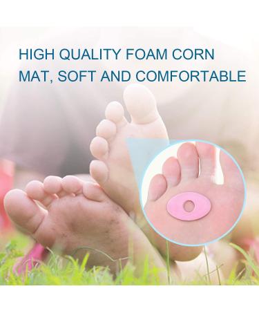 Welnove 135Pcs Oval Corn Cushion Pads - Adhesive Corn Protectors for Corn Removal and Callus Relief - Feet Soreness Treatment - Buy Online on GoSupps.com