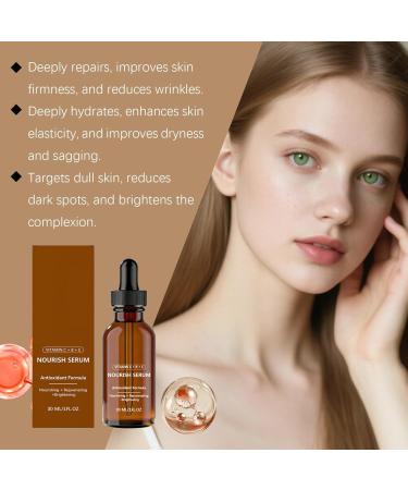 S rum Concentr Anti-Taches Visage Serum Vitamine C - Enrichi en Vitamine C + B + E Skin Care Cor enne les Teints Ternes - Contour Des Yeux Anti-Rides et Anti-Cernes Serum Hydratant Visage - 30 ml - Buy Online on GoSupps.com