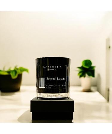 Buy Sensual Luxury 9 Oz Coconut Wax Candle - Hand-Poured USA Long-Lasting Fragrance | International Shipping Available - Buy Online on GoSupps.com