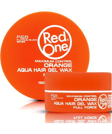 Kirmizig l RedOne Hair Styling Wax Orange 3x 150 ml EdgeControl UltraHold Gel Wax Men & Women Hair Wax Melon Scent Maximum control 3 pieces - Buy Online on GoSupps.com