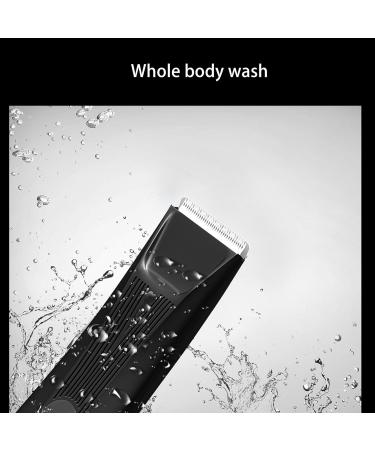 Rechargeable Electric Body Hair Clipper Ergonomic Handle Long Lasting Design Stainless Steel Ceramic Blades Suitable for Groin Armpit Chest and Private Areas  - Buy Online on GoSupps.com