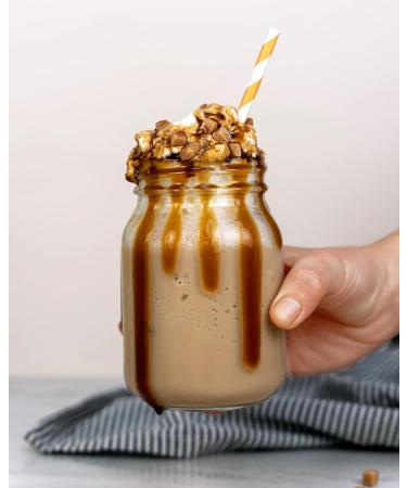 Simply Sugar Free Caramel Syrup - Low Calorie Vegan & Nut Free (1 Litre) - Perfect for Coffee, Cocktails & Baking - Buy Online on GoSupps.com