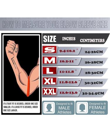 5mm Neoprene Elbow Sleeves (Pair) for Cross Training & Weightlifting - Compression Brace for Men & Women - X-Large Black - Buy Online on GoSupps.com