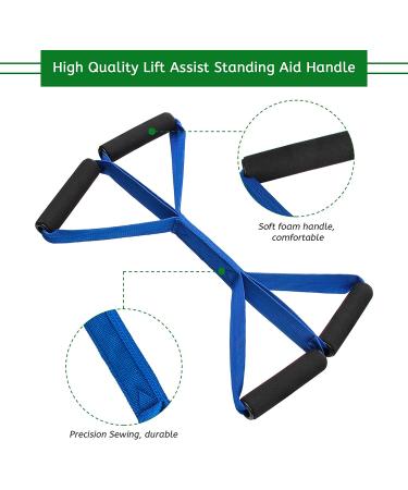 Lift Assist Standing Aid | Luxiv Patient Stand Lifting Device for Elderly | Safe Transfer Handle for Senior | Handicap Bar for Disabled & Injured Patients - Buy Online on GoSupps.com