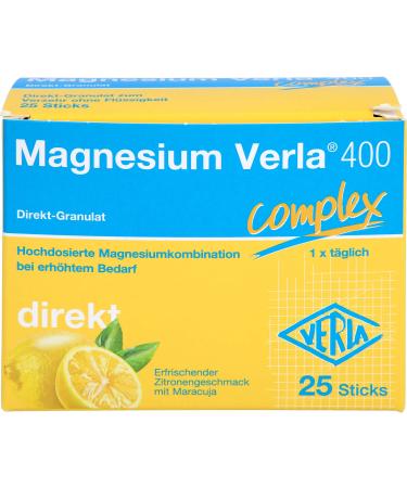 Magnesium Verla 400 direct granules 25 pieces (1 pack)