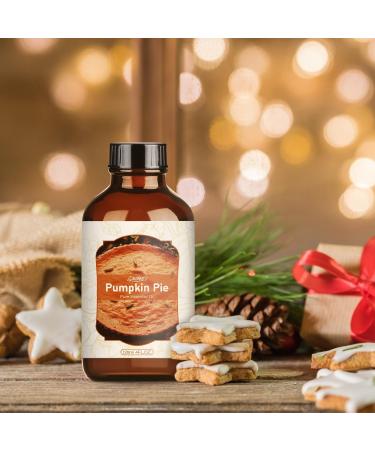 Pumpkin Pie Essential Oil - 100% Natural Aromatherapy Oil for Skin, Headache Relief, Relaxation, and Sleep - Strong Scent for Diffusers, Candles, and Soap Making - 120ML - Buy Online on GoSupps.com