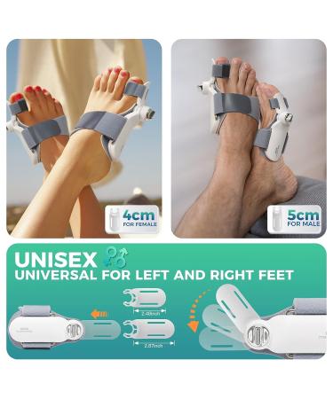 Moenmedic Bunion Corrector for Women and Men - Adjustable Toe Separator Straightener for Various Bunion Symptoms (1PC) - Buy Online on GoSupps.com