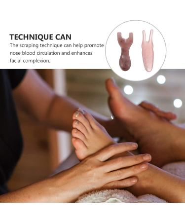 2in1 Gua Sha Stick & Crystal Massage Tool - Facial Acupressure & Body Scraping for Dead Skin - Natural Jade & Beeswax - International Shipping - Buy Online on GoSupps.com